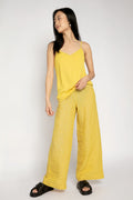 FABIANA FILIPPI Silk Camisole in Golden Yellow