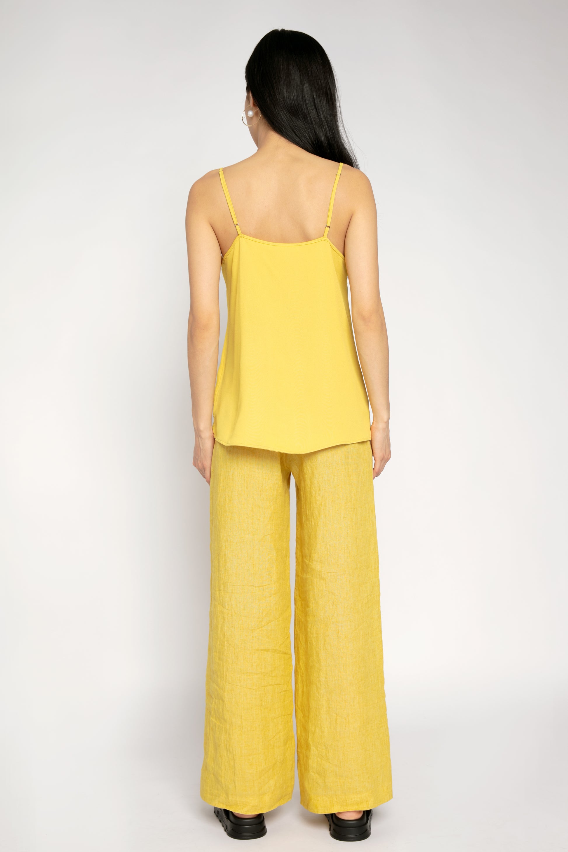 FABIANA FILIPPI Silk Camisole in Golden Yellow