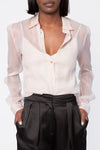FORTE FORTE Georgette Shirt in Burro