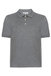 FRAME Luxe Polo in Gris Heather