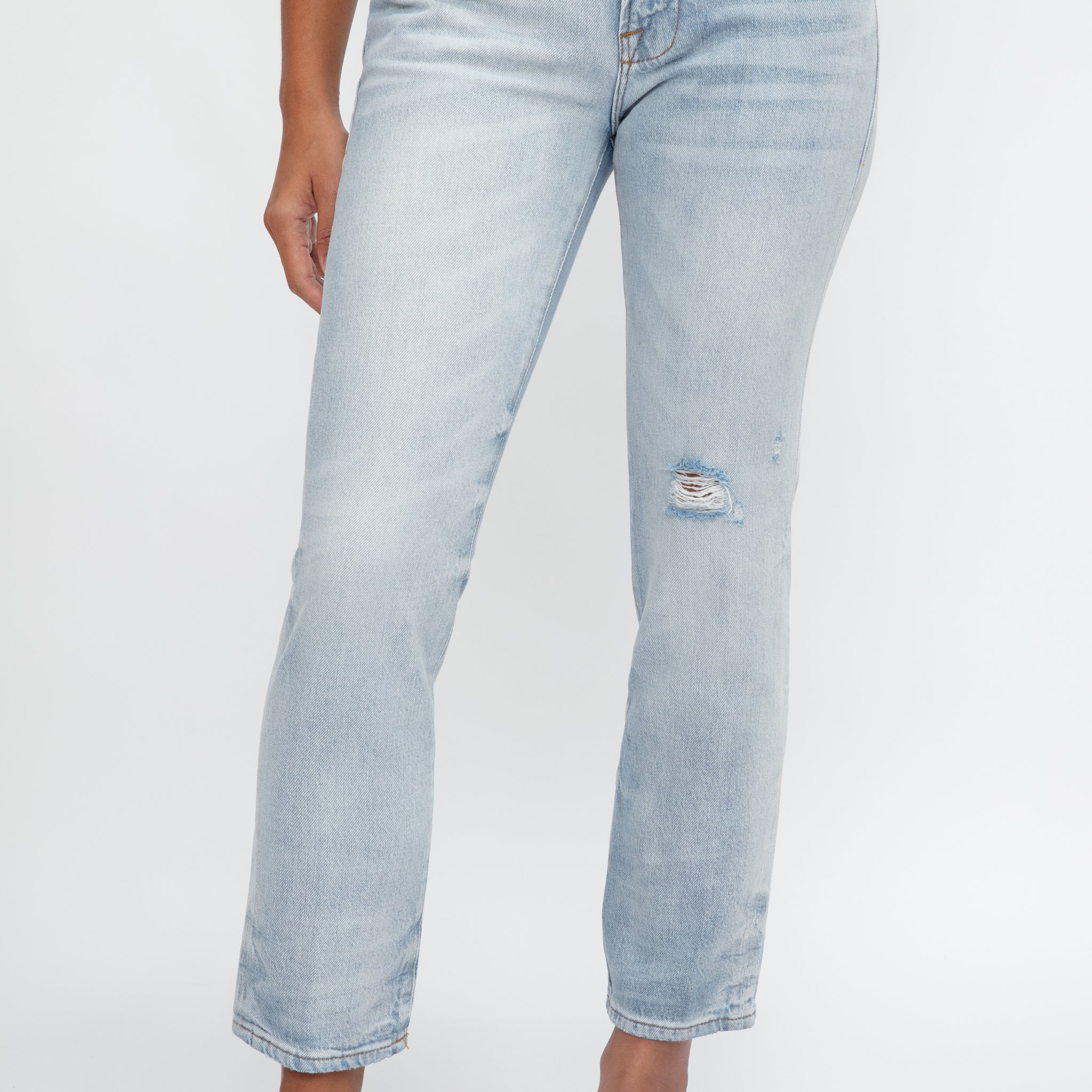 FRAME Le High Straight Jean in Winslow