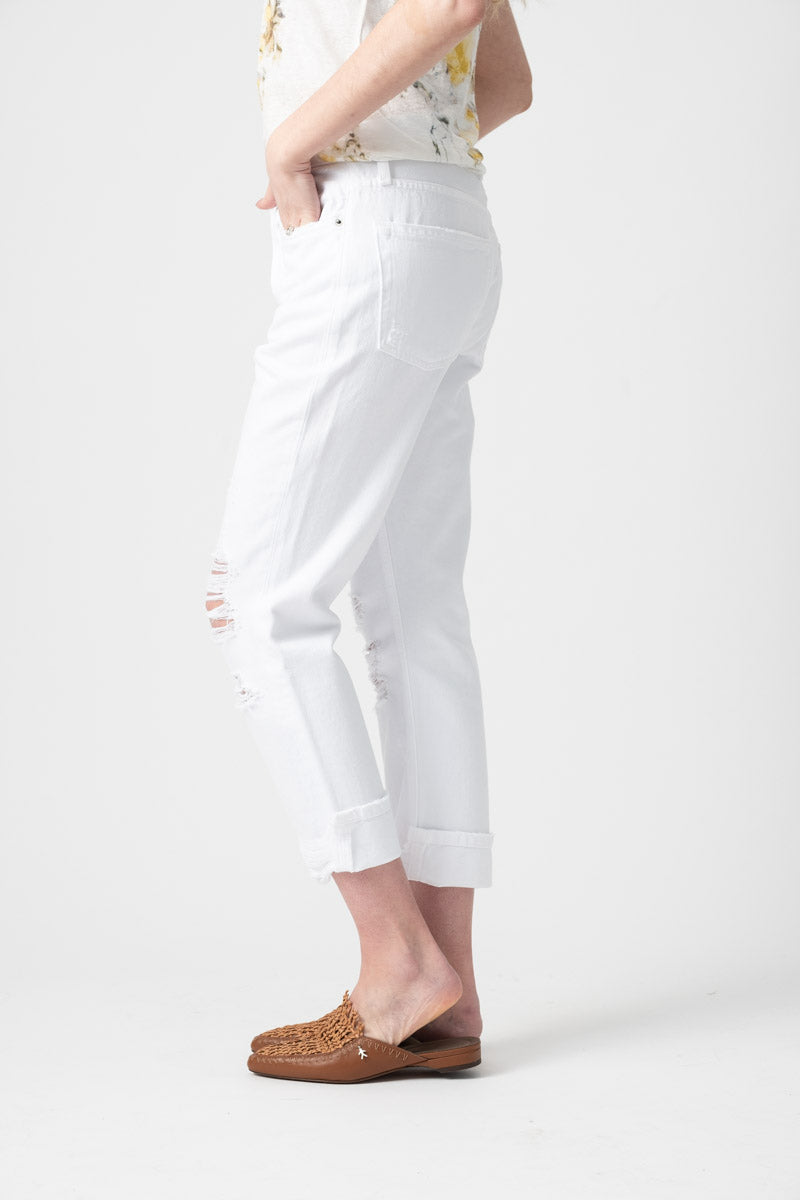 FRAME Le Pegged Jean in Blanc Voyage