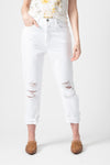 FRAME Le Pegged Jean in Blanc Voyage