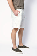 GIORGIO BRATO Leather Detailed Short in Bianco