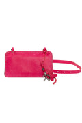 HENRY BEGUELIN Ocean Pocket Leather Clutch in Old Iron Fuxia