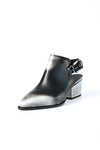 HENRY BEGUELIN Leather Shoes in Matte Calf Spazzolato Nero