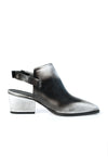 HENRY BEGUELIN Leather Shoes in Matte Calf Spazzolato Nero
