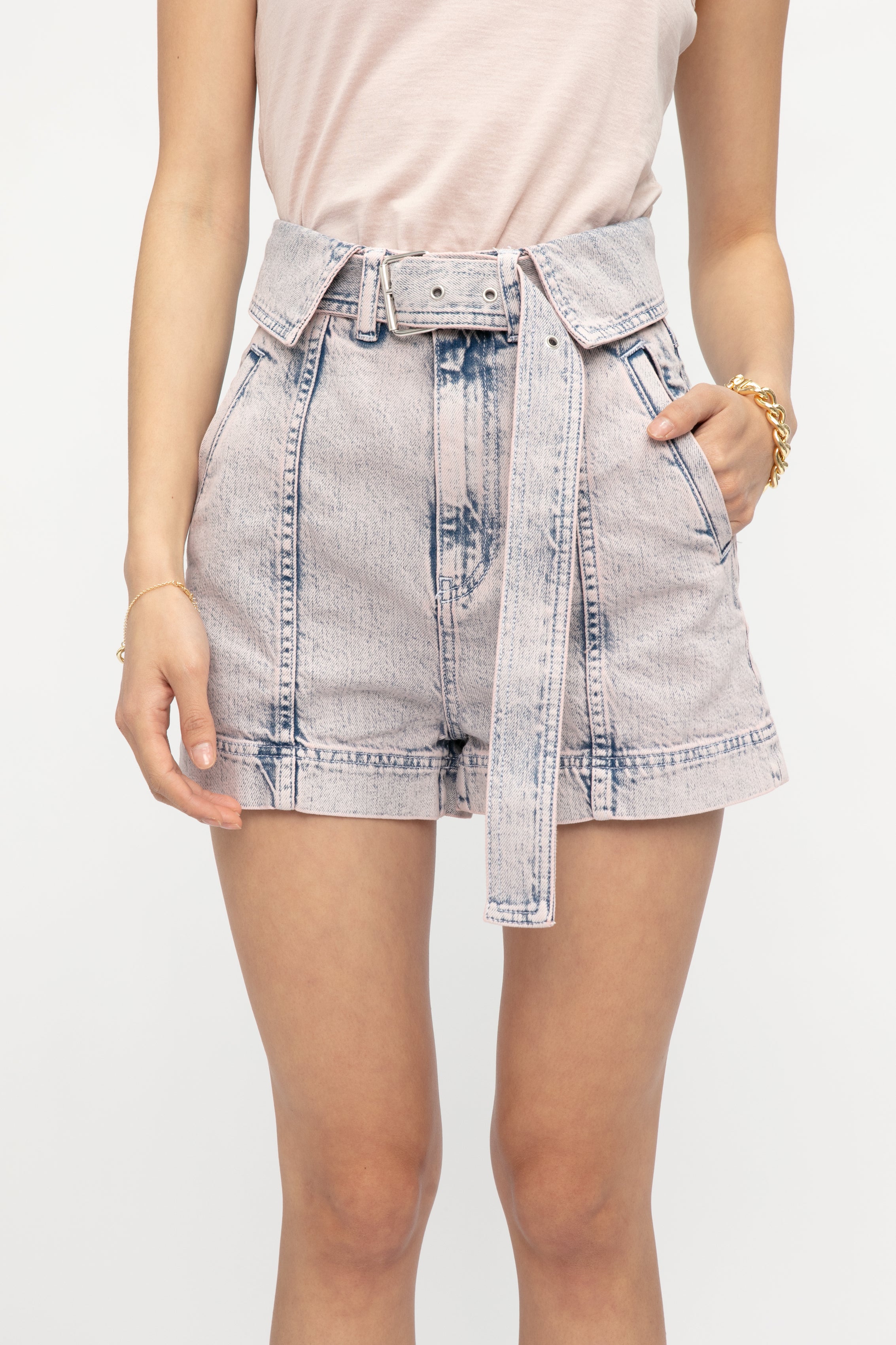 Ciotat Short in Blue Bleached