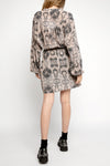 IRO Gul Dress in Old Pink and Grey