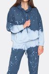 LA DETRESSE The King Blue Dream Hoodie in Navy