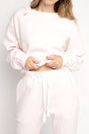 LA DETRESSE The Moon Rose Pullover in Pink