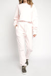 LA DETRESSE The Moon Rose Pullover in Pink