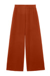 L'AGENCE The Campbell High Rise Wide Leg Pant in Rust