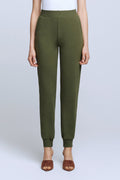 L'AGENCE The Moss Jogger Pant in Olive