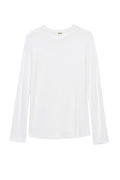 L'AGENCE Tess Long Sleeve Tee in White