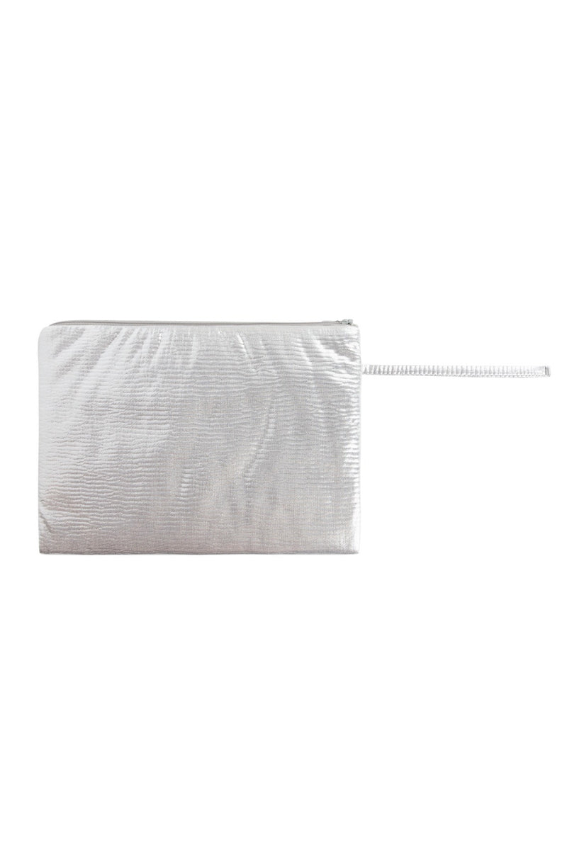 Toiletry Bag in Silver