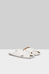 MARSÈLL Spatola Crossover Leather Slide in Optical White