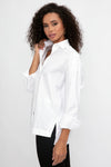 MAX MARA LEISURE Rispoli Cotton Shirt in White