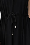 MAX MARA LEISURE Zitto Knit Jersey Dress in Black