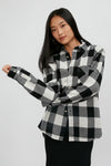 NSF Levi Relaxed Shirt in Flour Check