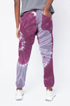 NSF Sayde Sweatpants in Magenta Dye