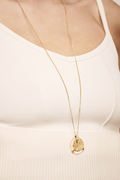 PASCALE MONVOISIN Bahia Necklace in Yellow Gold