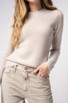PRIVATE 0204 Cashmere Silk Sweater in Sand