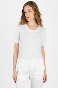 PRIVATE 0204 Fine Cotton T-Shirt in White
