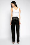 RTA Fiona Pant in Velvet Stripe