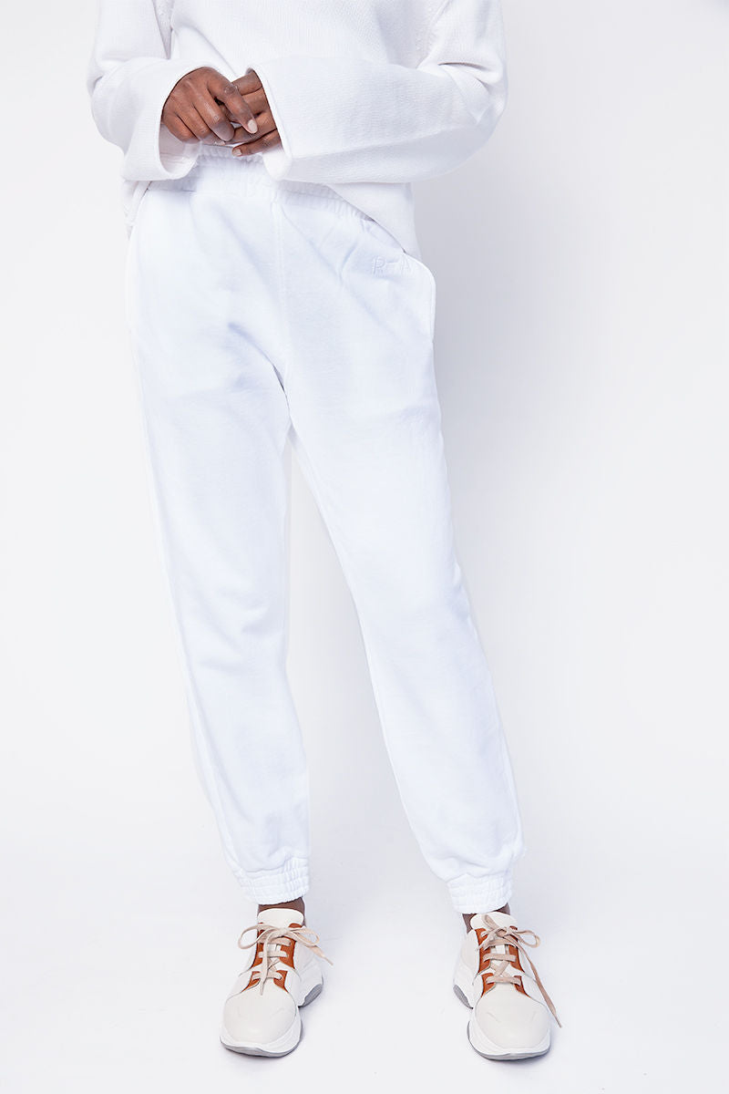 RTA Sydney Sweatpants in White