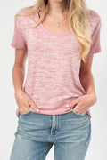 RAG & BONE Ramona Tee in Dustyrose