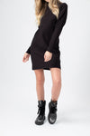 Rag & Bone Utility Turtleneck Dress in Black