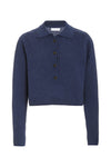 SABLYN Knox Cashmere Sweater in Blue Denim