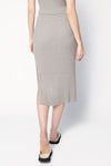 SABLYN Debs Fitted Skirt in Fog