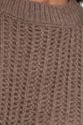 SABLYN Marci Cashmere Sweater in Swiss Brown