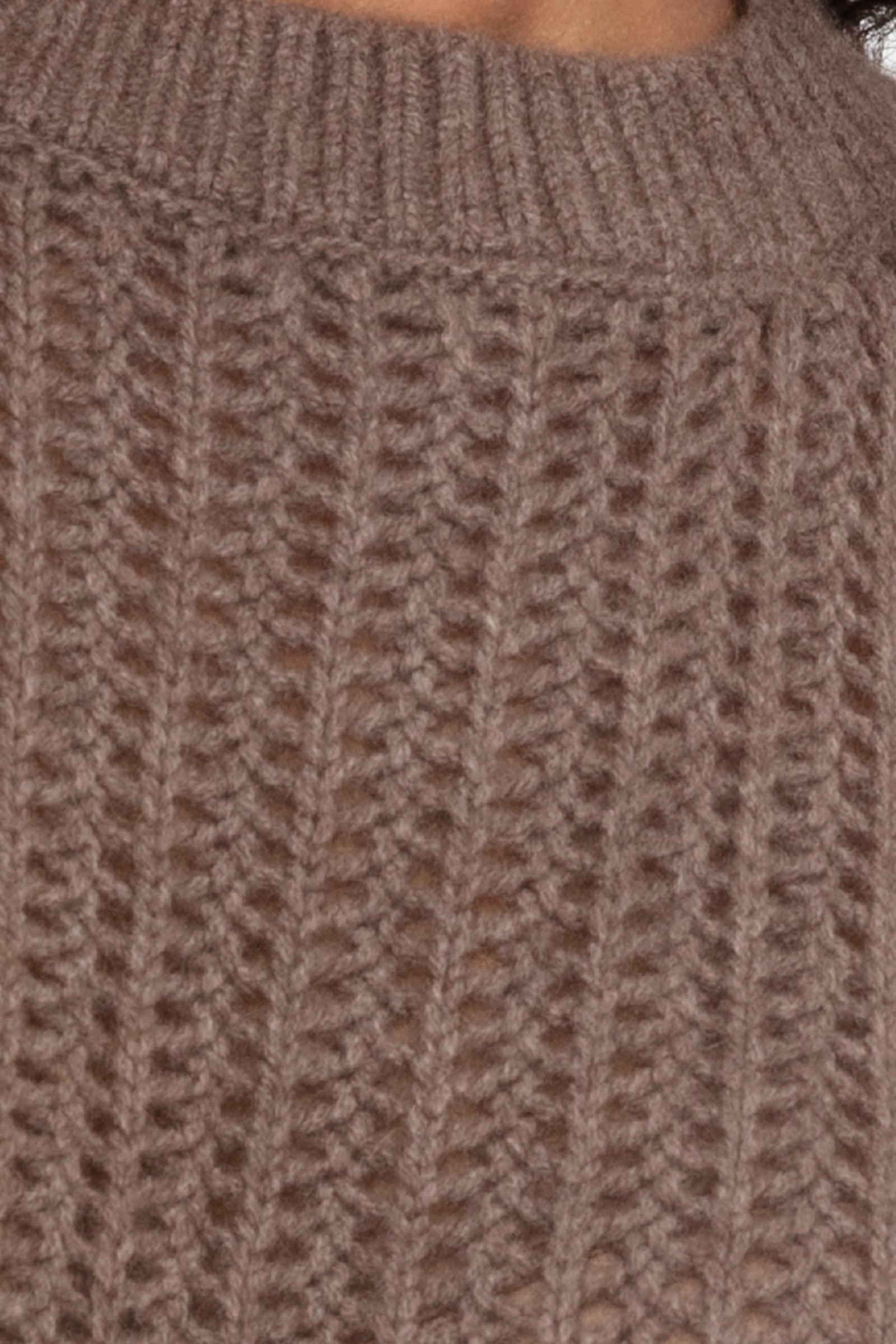 SABLYN Marci Cashmere Sweater in Swiss Brown