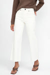 SLVRLAKE Grace Crop Jean in White White