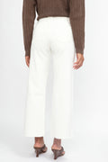 SLVRLAKE Grace Crop Jean in White White