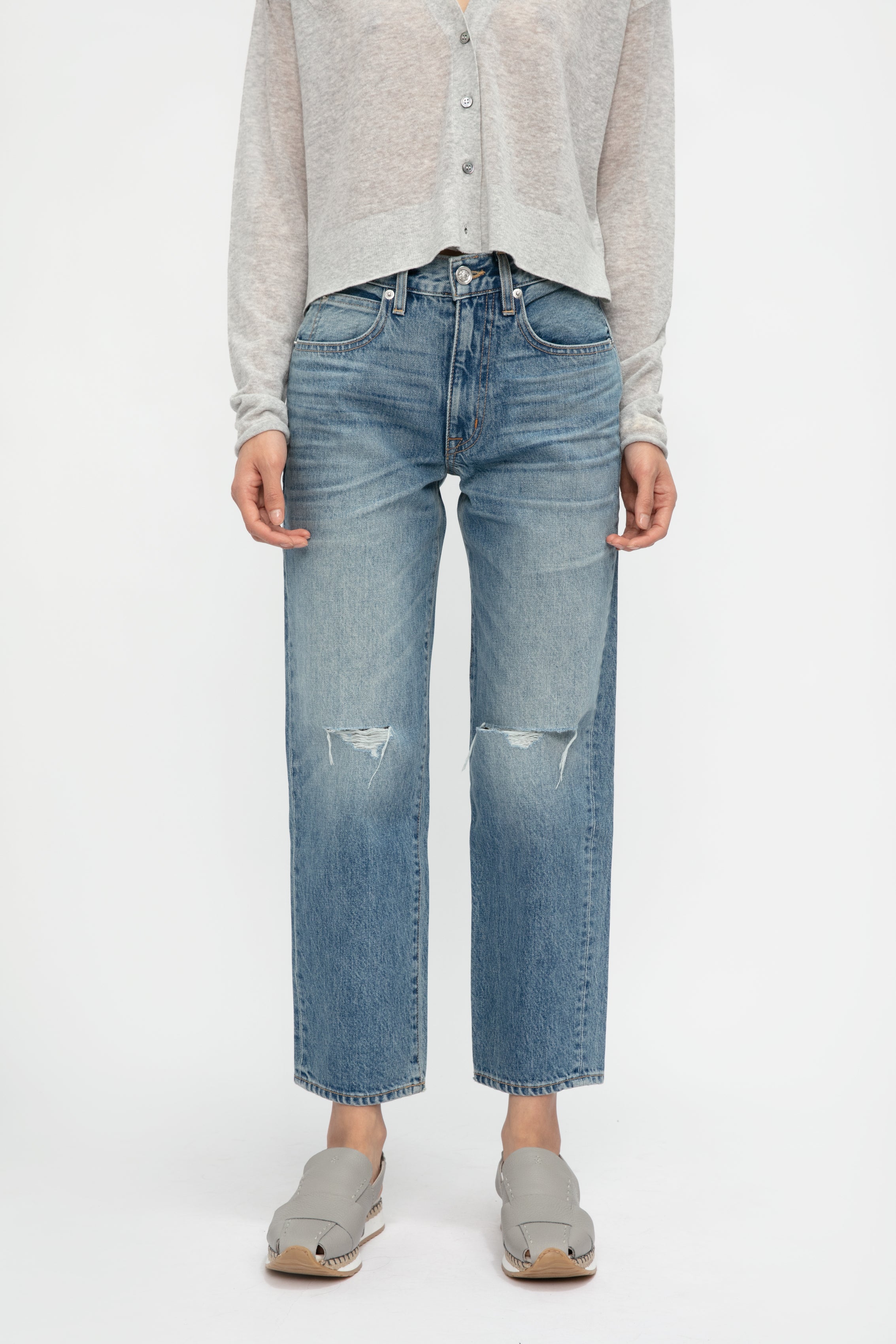 Sophie Crop Jean in Badlands