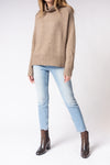 DOFFER BOYS Perfect Turtleneck Sweater in Biscuit