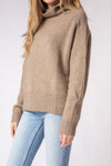 DOFFER BOYS Perfect Turtleneck Sweater in Biscuit