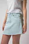 FRAME Le Mini Skirt Cargo Mix in Canteburry