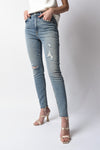 GRLFRND Kendall Skinny Jean in Say You Will Blue