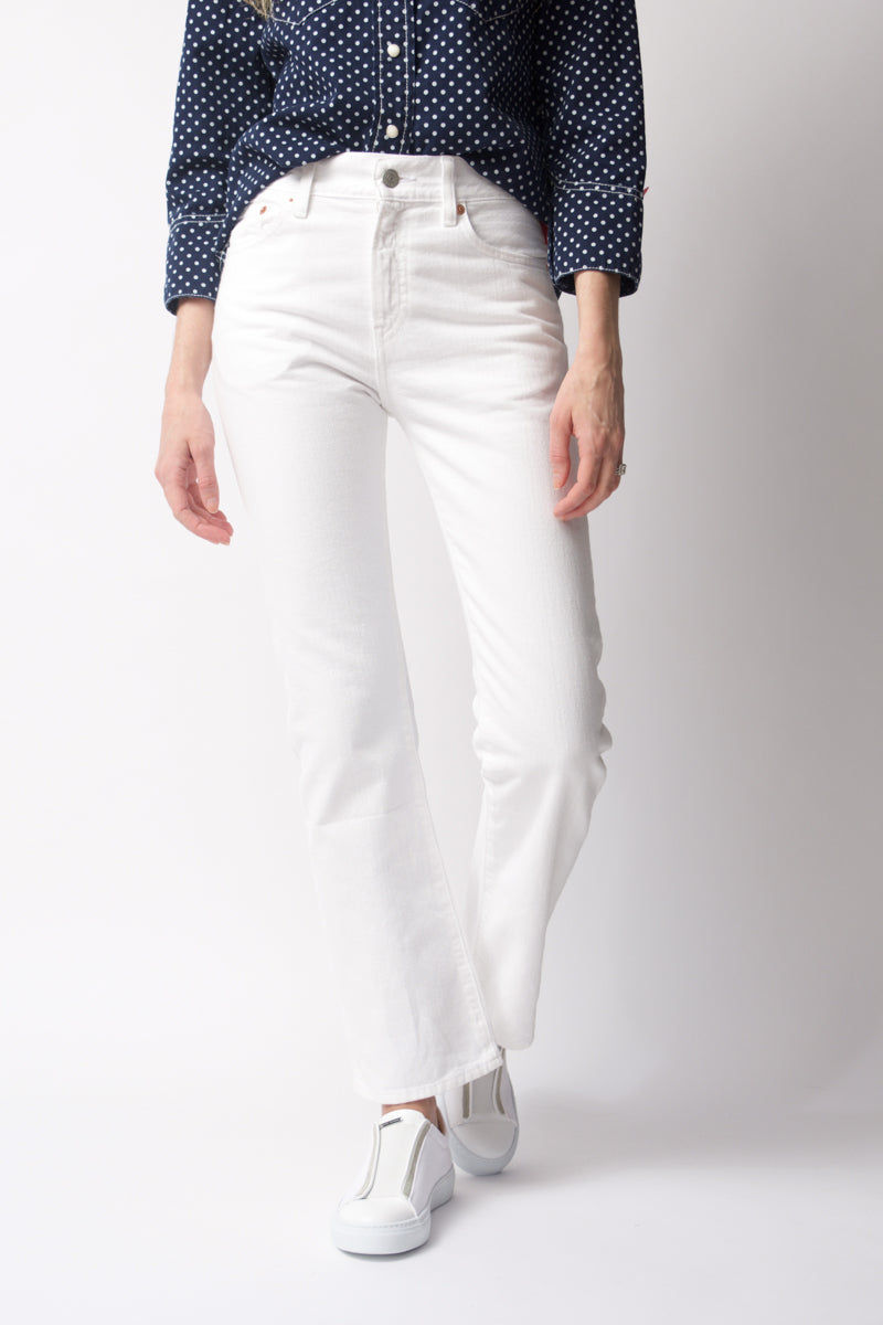 Joni Mid-Rise Jeans in White