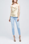 L'AGENCE Kay Cowl Camisole Tank in Pebble