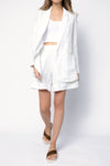 TANDEM Blazer Jacket in Off White