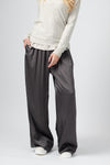 TANDEM Viscose Trousers in Anthracite