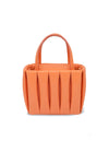 THEMOIRè Aria Vegan Leather Bag in Apricot