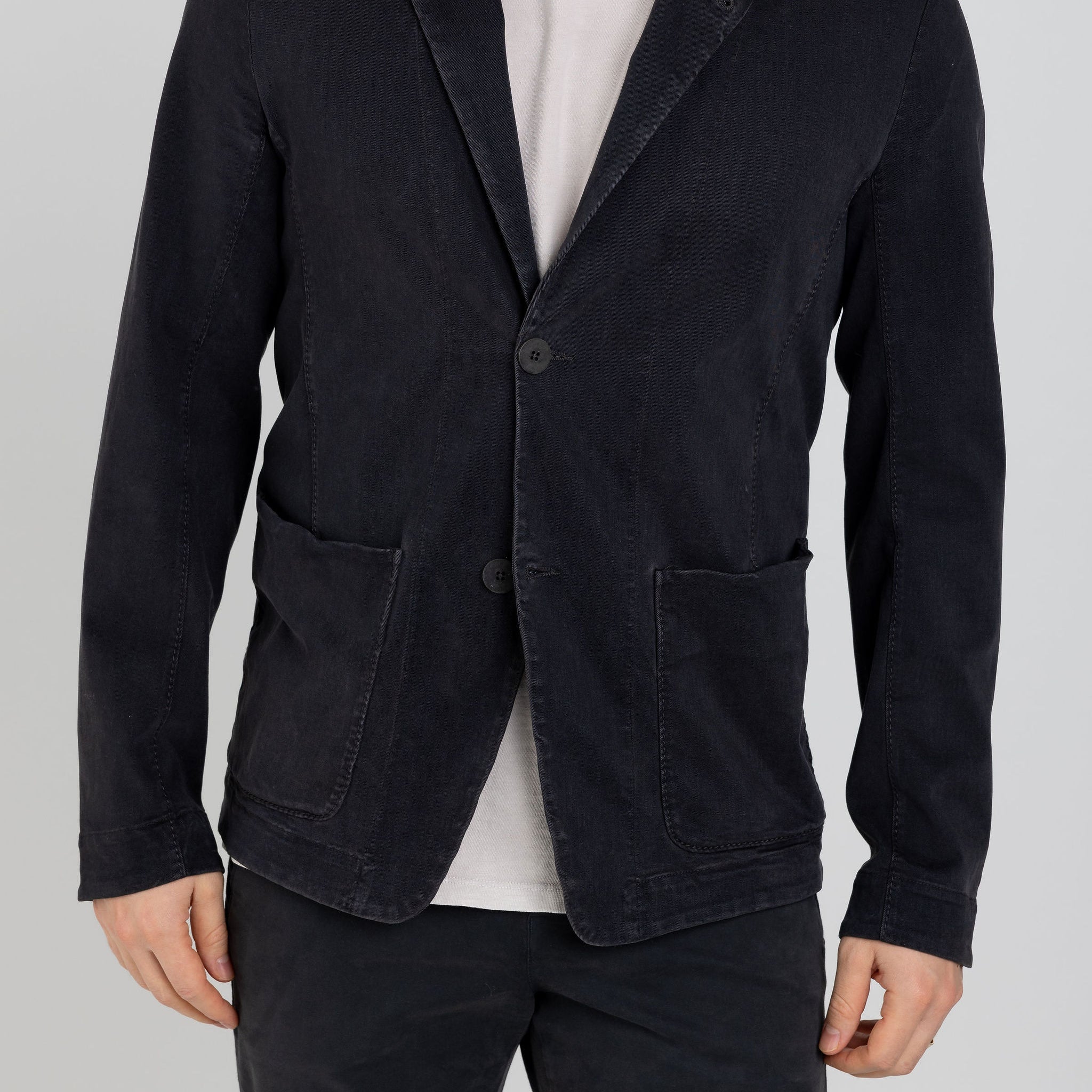 TRANSIT Blazer Jacket in Charcoal