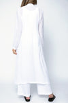 TRANSIT Duster Coat in White